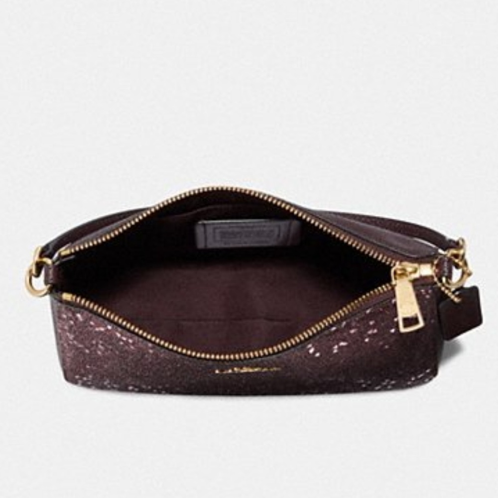 🍒NWT🍒 COACH HOLIDAY GLITTER SHOULDER BAG - Picture 4 of 8